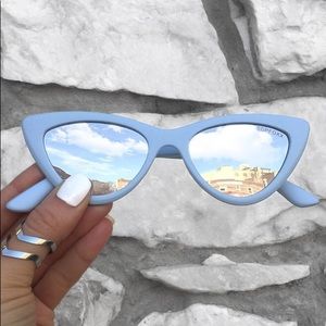 3 Blue Cateye Sunglasses | MATRIX | TOPFOXX.